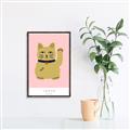 Picture of Maneki Neko – Lucky Cat _GroupedProduct_Rectangle_Portrait_Canvas_Framed_