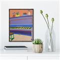 Picture of Retro Style Piano _GroupedProduct_Rectangle_Portrait_Canvas_Framed_