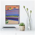 Picture of Retro Style Piano _GroupedProduct_Rectangle_Portrait_Canvas_Framed_