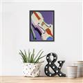 Picture of Retro Style Violin _GroupedProduct_Rectangle_Portrait_Canvas_Framed_