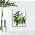 Picture of Piano watercolor Poster _GroupedProduct_Rectangle_Portrait_Canvas_Framed_