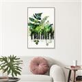Picture of Piano watercolor Poster _GroupedProduct_Rectangle_Portrait_Canvas_Framed_