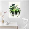 Picture of Piano watercolor Poster _GroupedProduct_Rectangle_Portrait_Canvas_Framed_