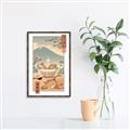Picture of Catana Ramen Poster _GroupedProduct_Rectangle_Portrait_Canvas_Framed_