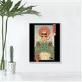Picture of Catana  Frog Poster _GroupedProduct_Rectangle_Portrait_Canvas_Framed_
