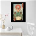 Picture of Catana  Frog Poster _GroupedProduct_Rectangle_Portrait_Canvas_Framed_