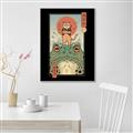 Picture of Catana  Frog Poster _GroupedProduct_Rectangle_Portrait_Canvas_Framed_