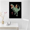 Picture of Catana T-Rex _GroupedProduct_Rectangle_Portrait_Canvas_Framed_