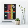 Picture of Space Rainbow Poster  _GroupedProduct_Rectangle_Portrait_Canvas_Framed_