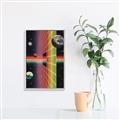 Picture of Space Rainbow Poster  _GroupedProduct_Rectangle_Portrait_Canvas_Framed_