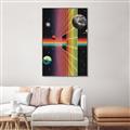 Picture of Space Rainbow Poster  _GroupedProduct_Rectangle_Portrait_Canvas_Framed_