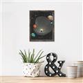 Picture of Abstract Space Poster _GroupedProduct_Rectangle_Portrait_Canvas_Framed_