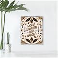 Picture of Work Smarter Not Harder Typography Poster _GroupedProduct_Rectangle_Portrait_Canvas_Framed_