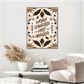 Picture of Work Smarter Not Harder Typography Poster _GroupedProduct_Rectangle_Portrait_Canvas_Framed_