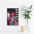 Picture of Girl in Japan _GroupedProduct_Rectangle_Portrait_Canvas_Framed_