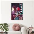 Picture of Girl in Japan _GroupedProduct_Rectangle_Portrait_Canvas_Framed_