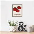 Picture of Food Art - Tomatoes Rome Food Market _GroupedProduct_Rectangle_Portrait_Canvas_Framed_