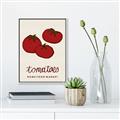 Picture of Food Art - Tomatoes Rome Food Market _GroupedProduct_Rectangle_Portrait_Canvas_Framed_