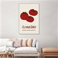 Picture of Food Art - Tomatoes Rome Food Market _GroupedProduct_Rectangle_Portrait_Canvas_Framed_