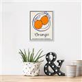 Picture of Food Art - Oranges Valencia Fruit Market _GroupedProduct_Rectangle_Portrait_Canvas_Framed_