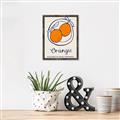 Picture of Food Art - Oranges Valencia Fruit Market _GroupedProduct_Rectangle_Portrait_Canvas_Framed_