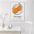 Picture of Food Art - Oranges Valencia Fruit Market _GroupedProduct_Rectangle_Portrait_Canvas_Framed_