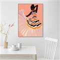 Picture of Dancer & Flourish Poster _GroupedProduct_Rectangle_Portrait_Canvas_Framed_