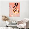 Picture of Dancer & Flourish Poster _GroupedProduct_Rectangle_Portrait_Canvas_Framed_