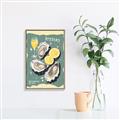 Picture of Oysters Poster _GroupedProduct_Rectangle_Portrait_Canvas_Framed_