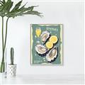 Picture of Oysters Poster _GroupedProduct_Rectangle_Portrait_Canvas_Framed_
