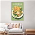 Picture of Caesar Salad Poster _GroupedProduct_Rectangle_Portrait_Canvas_Framed_