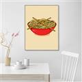 Picture of China Noodles _GroupedProduct_Rectangle_Portrait_Canvas_Framed_