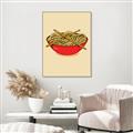 Picture of China Noodles _GroupedProduct_Rectangle_Portrait_Canvas_Framed_