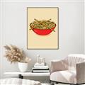 Picture of China Noodles _GroupedProduct_Rectangle_Portrait_Canvas_Framed_