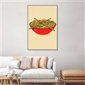 Picture of China Noodles _GroupedProduct_Rectangle_Portrait_Canvas_Framed_