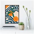 Picture of Summer Mandarins _GroupedProduct_Rectangle_Portrait_Canvas_Framed_