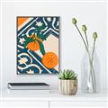 Picture of Summer Mandarins _GroupedProduct_Rectangle_Portrait_Canvas_Framed_