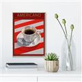 Picture of Americano Coffee _GroupedProduct_Rectangle_Portrait_Canvas_Framed_