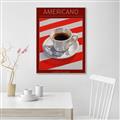 Picture of Americano Coffee _GroupedProduct_Rectangle_Portrait_Canvas_Framed_