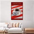 Picture of Americano Coffee _GroupedProduct_Rectangle_Portrait_Canvas_Framed_