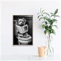 Picture of Potty Pooch _GroupedProduct_Rectangle_Portrait_Canvas_Framed_