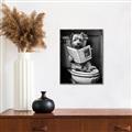 Picture of Potty Pooch _GroupedProduct_Rectangle_Portrait_Canvas_Framed_