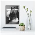 Picture of Kitty Cat Throne Room _GroupedProduct_Rectangle_Portrait_Canvas_Framed_