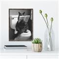 Picture of Kitty Cat Throne Room _GroupedProduct_Rectangle_Portrait_Canvas_Framed_