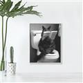 Picture of Kitty Cat Throne Room _GroupedProduct_Rectangle_Portrait_Canvas_Framed_