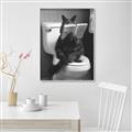 Picture of Kitty Cat Throne Room _GroupedProduct_Rectangle_Portrait_Canvas_Framed_