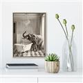 Picture of Luxuary Elephant _GroupedProduct_Rectangle_Portrait_Canvas_Framed_