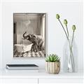 Picture of Luxuary Elephant _GroupedProduct_Rectangle_Portrait_Canvas_Framed_
