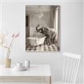 Picture of Luxuary Elephant _GroupedProduct_Rectangle_Portrait_Canvas_Framed_