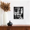 Picture of Penguin Romance _GroupedProduct_Rectangle_Portrait_Canvas_Framed_